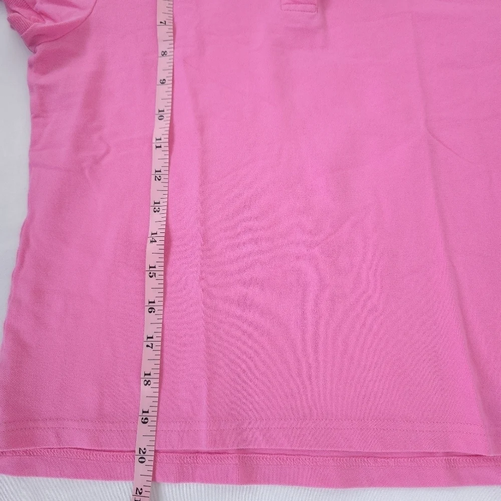 J. Crew Vintage Y2K 05 Pink Polo Baby Tee